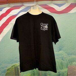 ❤️5 for $25❤️ - Queen’s English Union Jack / Shakespeare British t-shirt